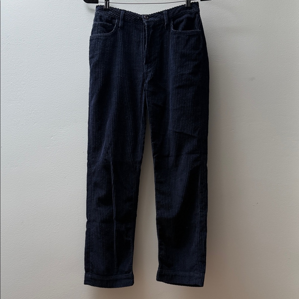 GRLFRND Navy Corduroy Pants